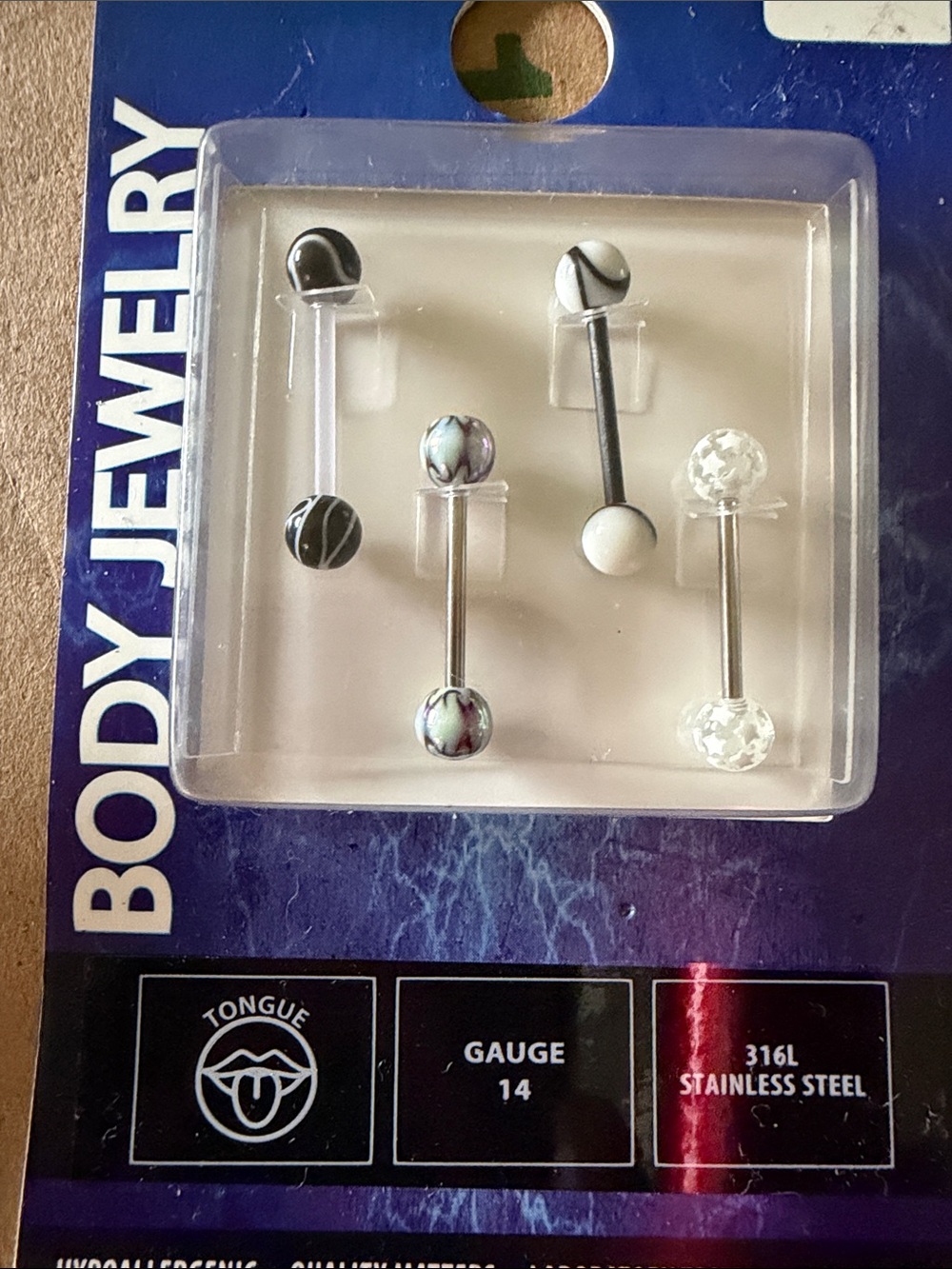 NEW TONGUE RINGS